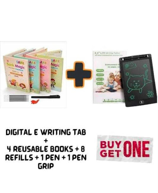 Magic Book Set with Free Digital Writing Pad